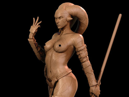 Darth Talon 3D Printed NSFW Miniature by ca_3d_art Statues Collectible