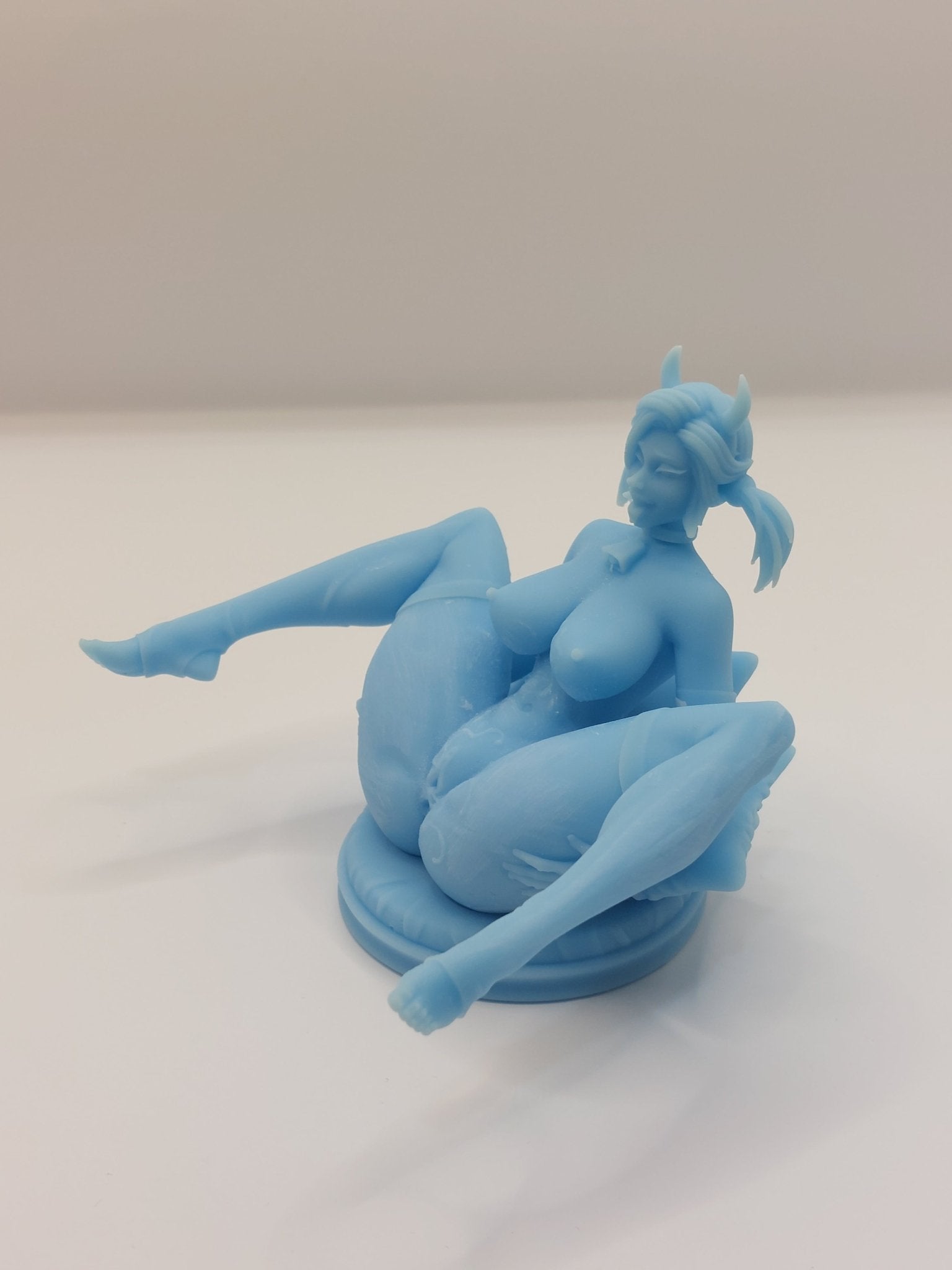 Deer Girl | 3D Printed | FunArt | Unpainted | NSFW Version | Figurine | Figure | Miniature by Digital Dark Pin-Ups
