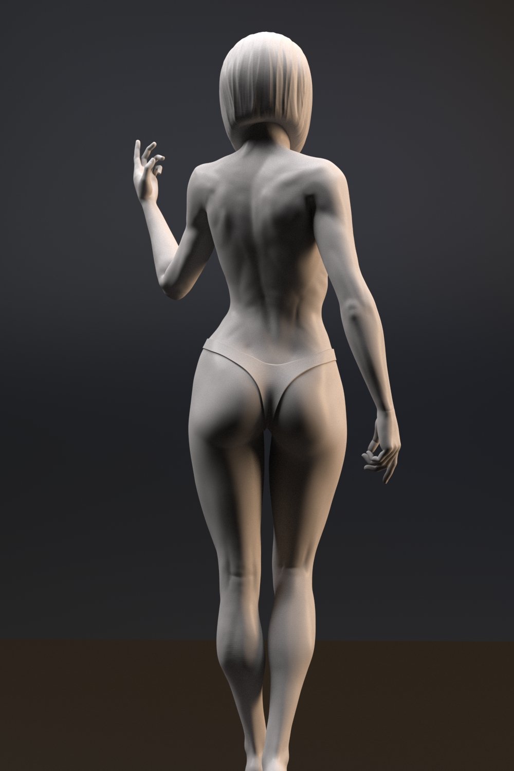 Diqual - the queen of pain | NSFW 3D Printed | Fun Art | Unpainted | Figurine | Resin | Art | Diorama by Gsculpt Art