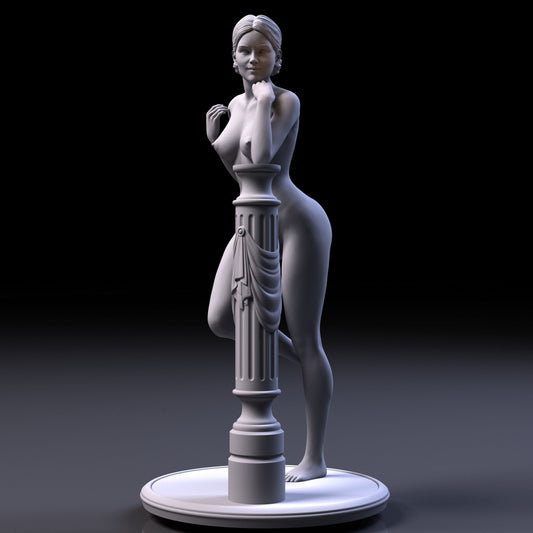 NSFW Resin Miniature Dream Girl 6 figurine Fanart , Unpainted ,