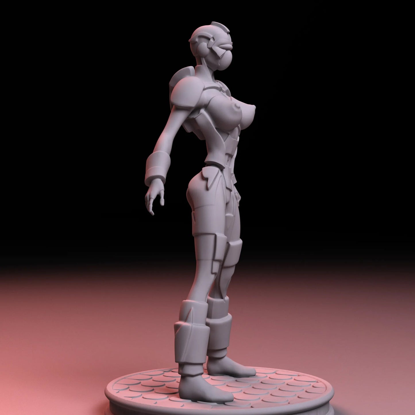 NSFW Resin Miniature Droid Girl