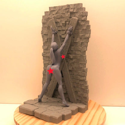 Dungeon of Desire 4 NSFW 3d Printed miniature FanArt by Crab Miniatures Scaled Collectables Statues & Figurines