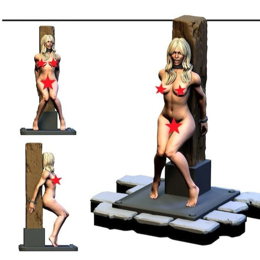 Dungeon of Desire 5 NSFW 3d Printed miniature FanArt by Crab Miniatures Scaled Collectables Statues & Figurines