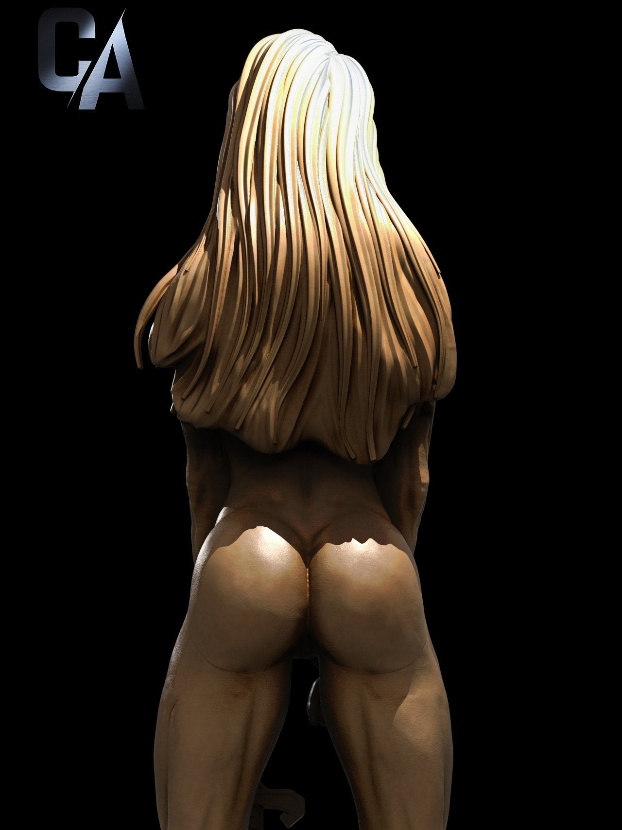 Female Conan NSFW 3D Printed Figurine FunArt by ca_3d_art