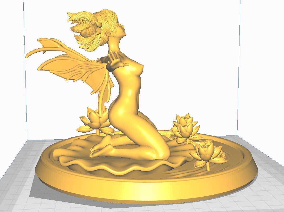 NSFW Resin Miniature Feo Ul NSFW 3D Printed Figurine Fanart Unpainted Miniature