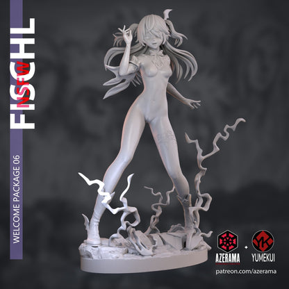 Fisch NSFW 3d Printed Resin Figurines Model Kit Fanart DIY by Azerama