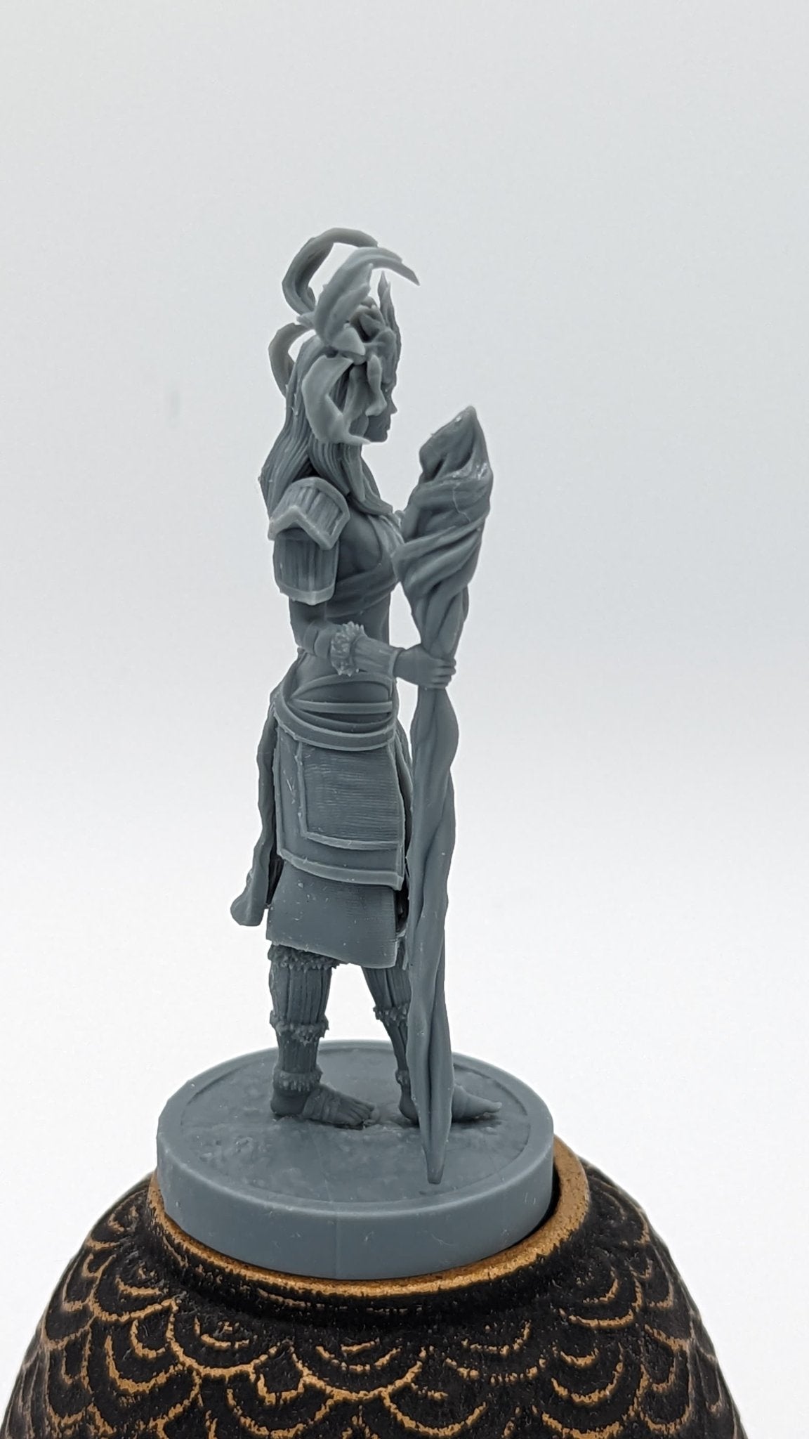 Freya 3d Printed miniature FanArt by Ravi Sampath Scaled Collectables Statues & Figurines