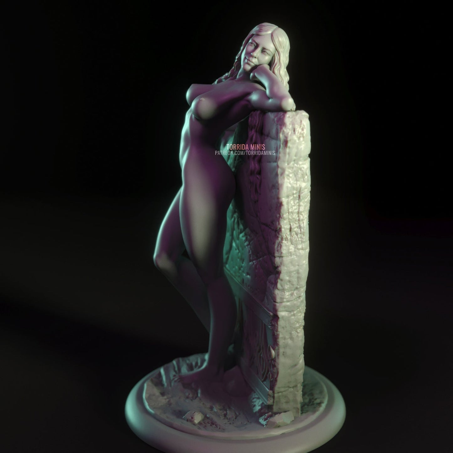 Galadriel NSFW 3D Printed figure Fanart by Torrida Minis