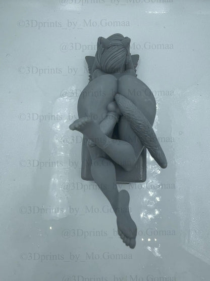 Gamer Girl 3 FUTA – NSFW 3D Printed Figurine – FunArt by Digital Dark Pin-Ups
