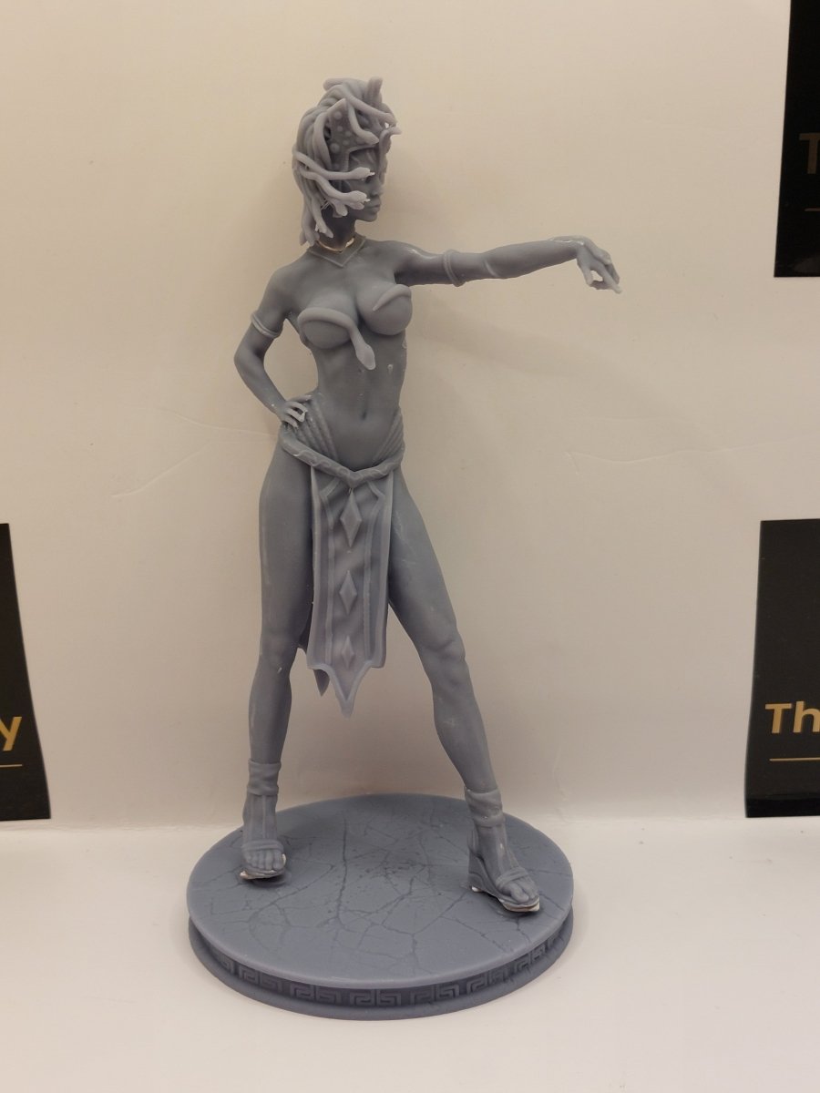 Greek mythology Medusa 3D Printed Figurine Fanart by ca_3d_art