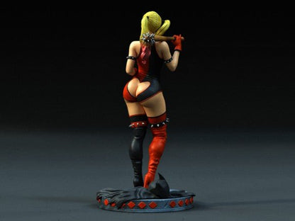 Harley Quinn 3D Printed Miniature FunArt by EXCLUSIVE 3D PRINTS Scale Models Unpainted