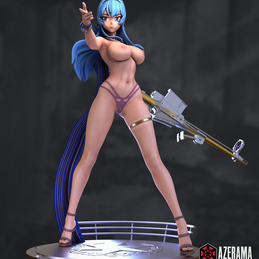 Helm NSFW 3d Printed Resin Figurines Model Kit Collectable Fanart DIY by Azerama