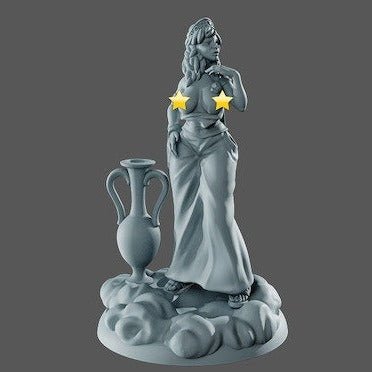 Hera NSFW 3d Printed miniature FanArt by Gaia Miniatures Scaled Collectables Statues & Figurines