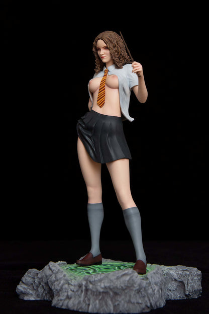 Hermione NSFW 3D Printed Miniature FunArt by EXCLUSIVE 3D PRINTS Scale Models Unpainted