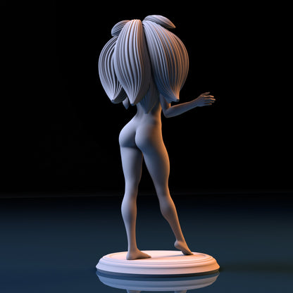 NSFW Resin Miniature Hilda when she was 21 NSFW 3D Printed Figurine Fanart Unpainted Miniature