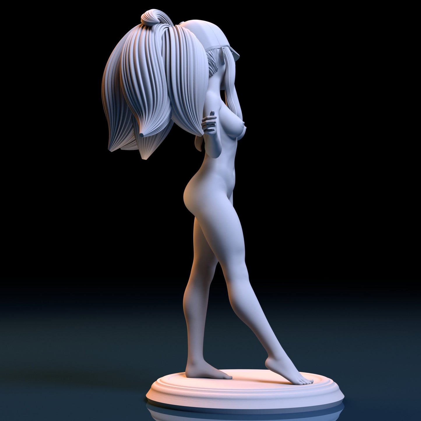 NSFW Resin Miniature Hilda when she was 21 NSFW 3D Printed Figurine Fanart Unpainted Miniature