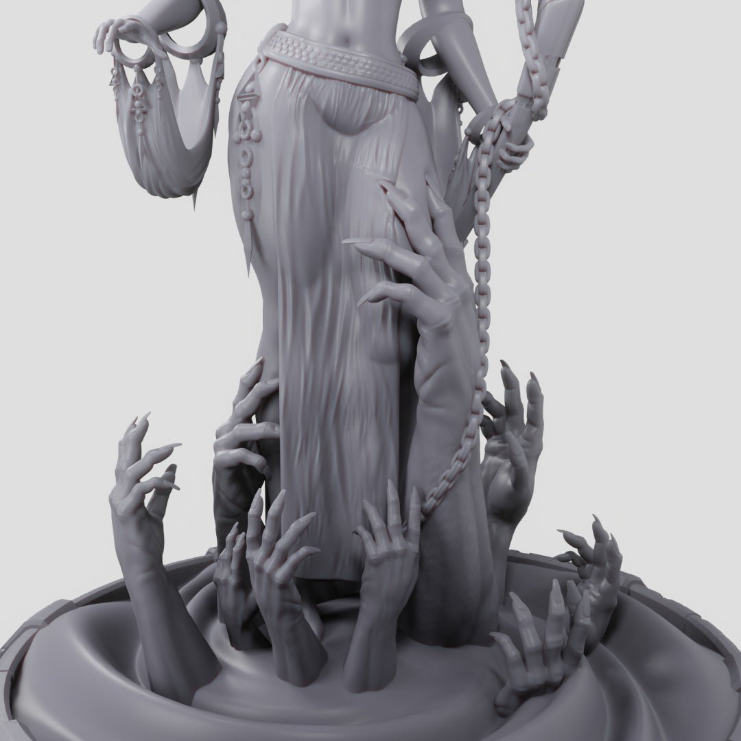 Hollow Reaper NSFW 3d Printed miniature FanArt by QB Works Scaled Collectables Statues & Figurines