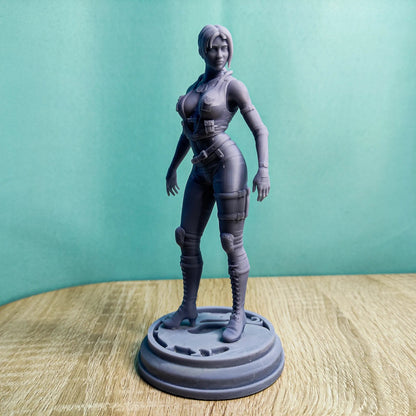 Sonya Blade 3D printed miniatures figurines collectibles and scale models UNPAINTED Fun Art by h3LL creator