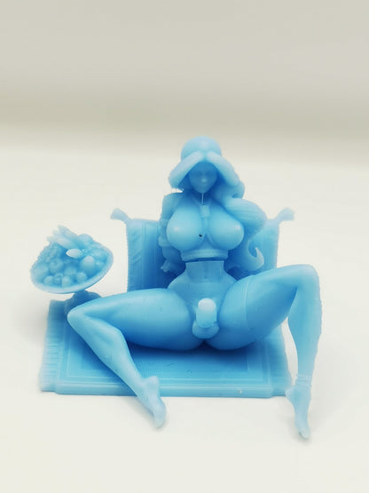 Jasmine Aladdin FUTA – NSFW 3D Printed – Miniature – FunArt – Unpaintedby Digital Dark Pin-Ups