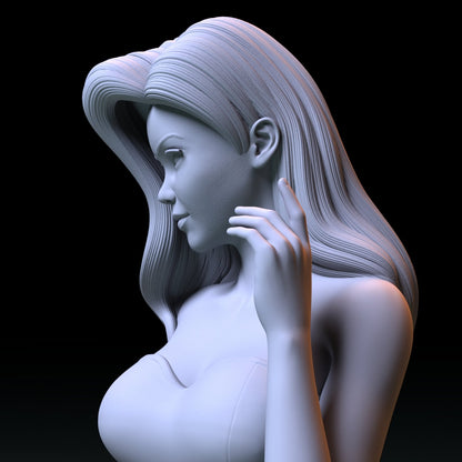 JESSICA RABBIT 3D Printed Miniature