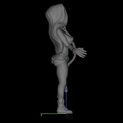 Jessica Rabbit – NSFW 3D Printed – Fanart – DIY Kit – Unpainted