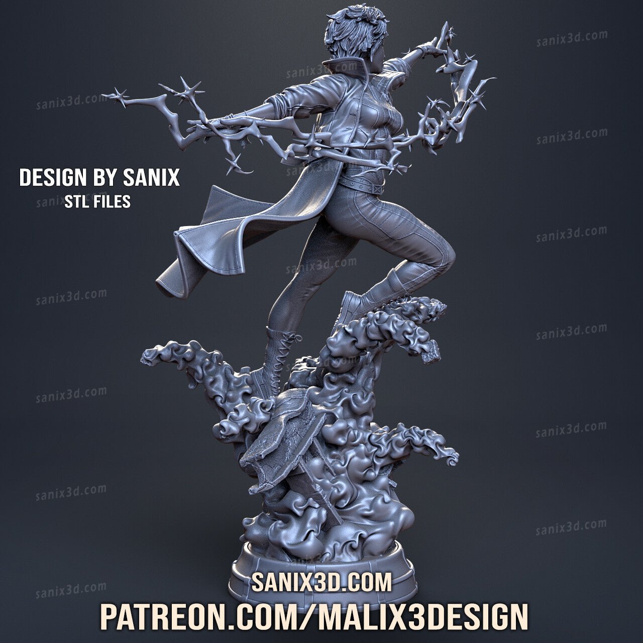 JUBILEE 3D Printed Resin Figure Model Kit FunArt | Diorama by SANIX3D UNPAINTED GARAGE KIT