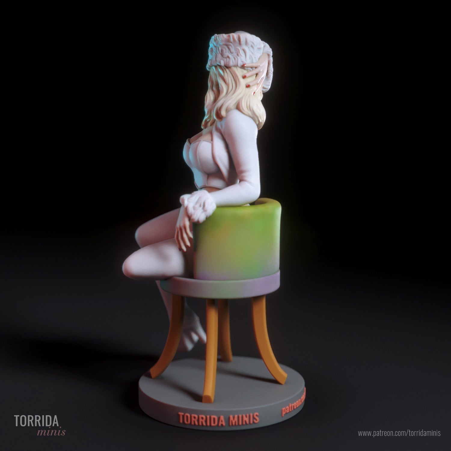 KATYA KAZANOVA 3d Printed miniature FanArt by Torrida Statues & Figurines