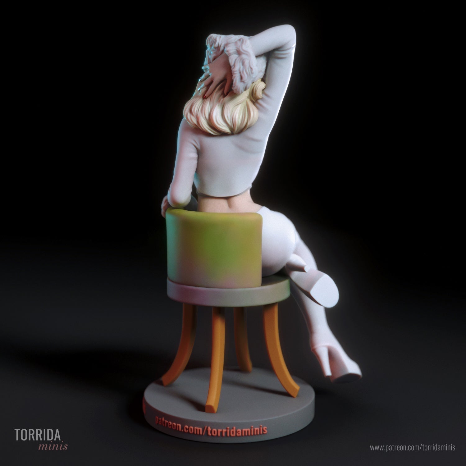 KATYA KAZANOVA 3d Printed miniature FanArt by Torrida Statues & Figurines