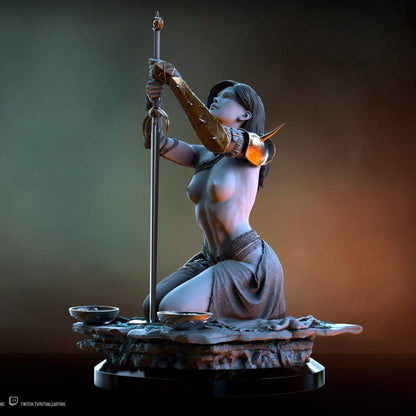 KEENA THE ANOINTED NSFW 3D Printed Miniature by Ritual Casting