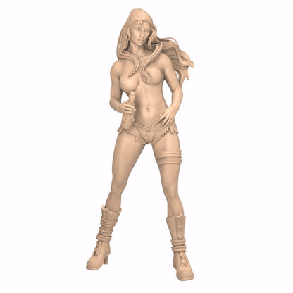 Kickstarter Anne Bonny Pirates Girl – NSFW 3D Printed – Fanart – Unpainted