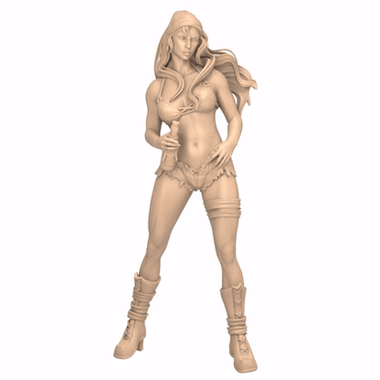 Kickstarter Anne Bonny Pirates Girl – SFW 3D Printed – Fanart – Unpainted