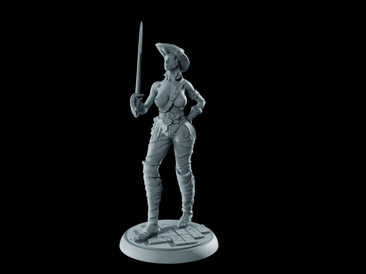 Kickstarter ANNE_MARIE – NSFW 3D Printed Resin Figurine