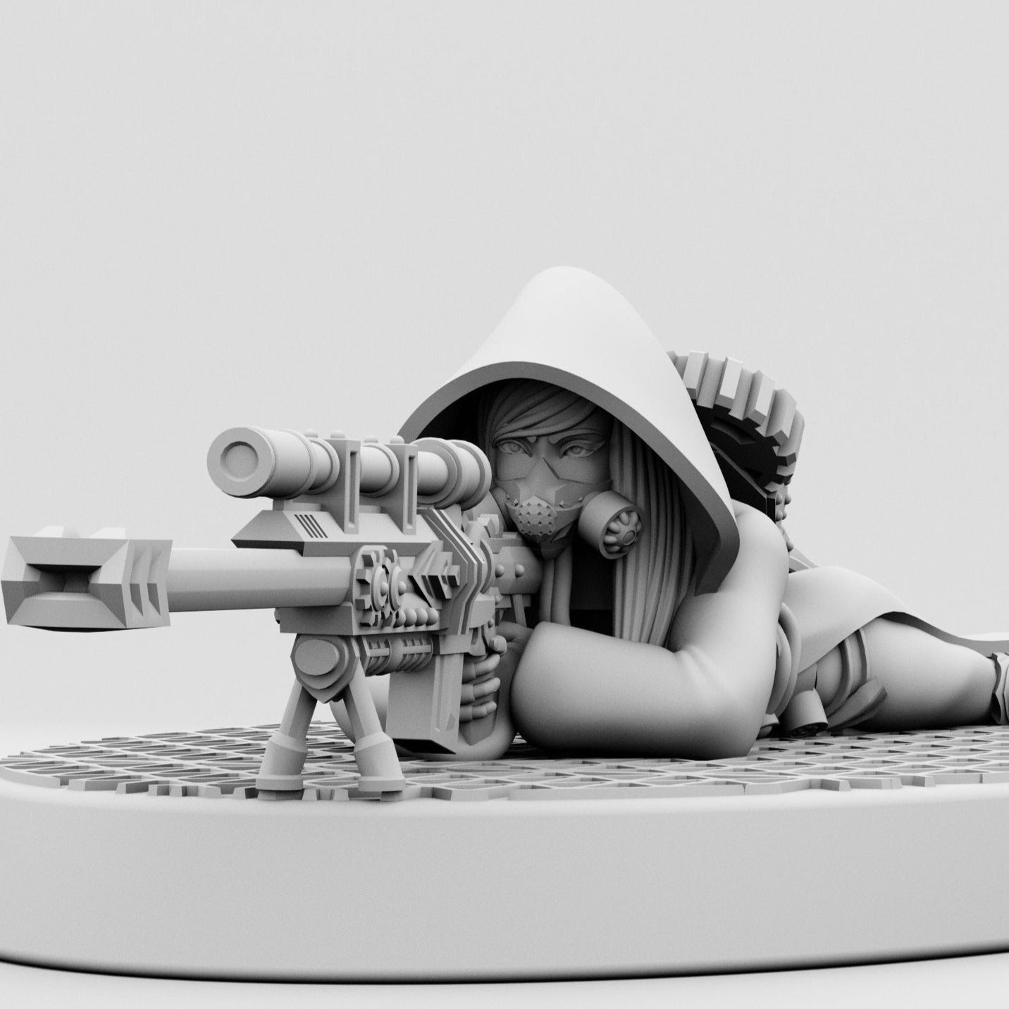 Aurora faction | Trooper Squad | Trooper 12 | 3D Printed | Figurine | Feathr0z