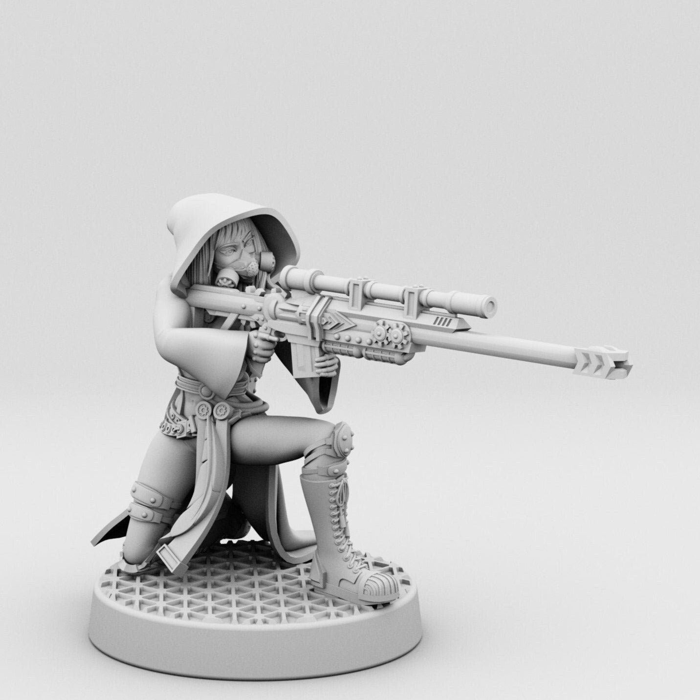 Aurora faction | Trooper Squad | Trooper 3 | 3D Printed | Figurine | Feathr0z