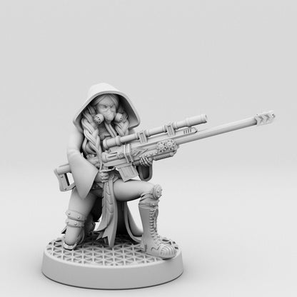 Aurora faction | Trooper Squad | Trooper 4 | 3D Printed | Figurine | Feathr0z