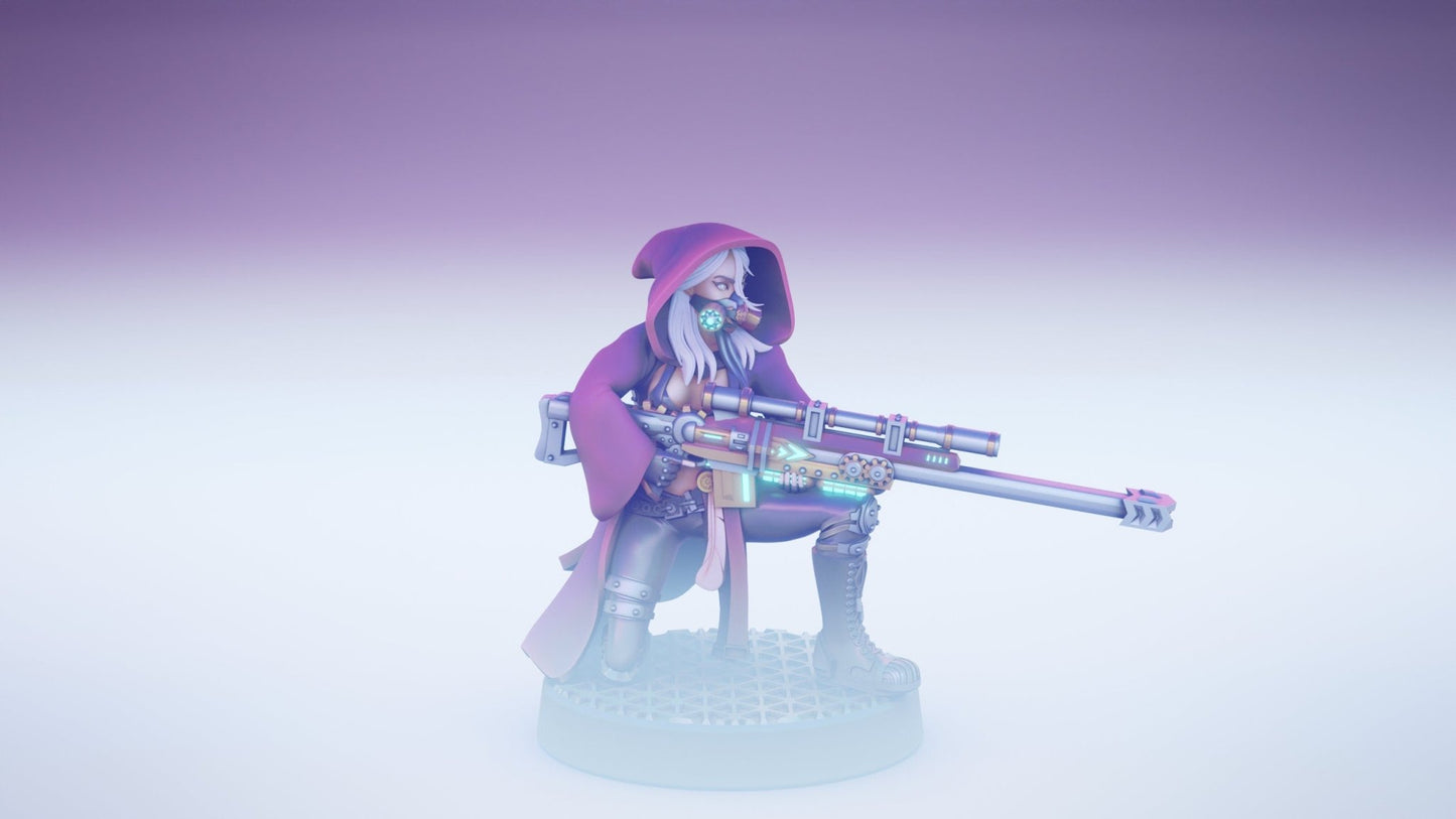Aurora faction | Trooper Squad | Trooper 5 | 3D Printed | Figurine | Feathr0z