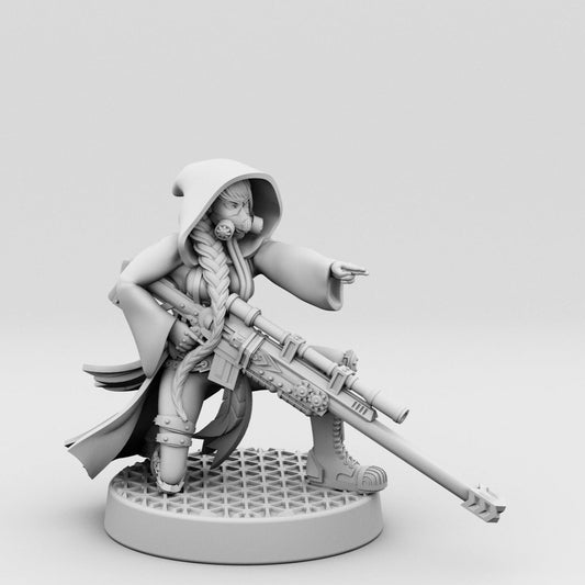 Aurora faction | Trooper Squad | Trooper 6 | 3D Printed | Figurine | Feathr0z