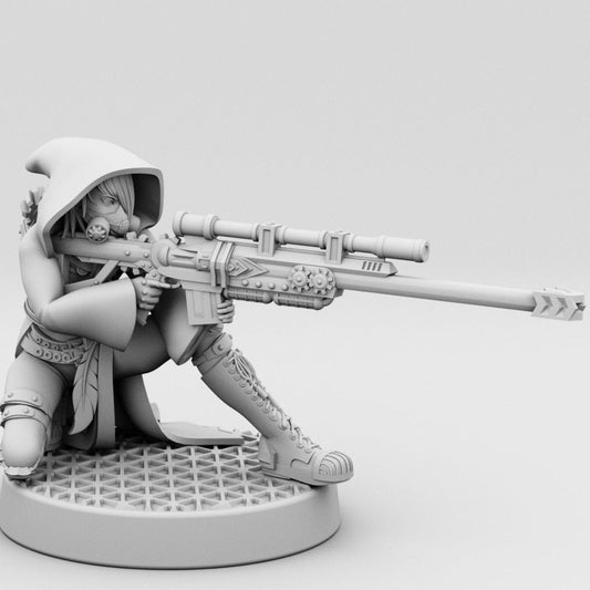 Aurora faction | Trooper Squad | Trooper 7 | 3D Printed | Figurine | Feathr0z