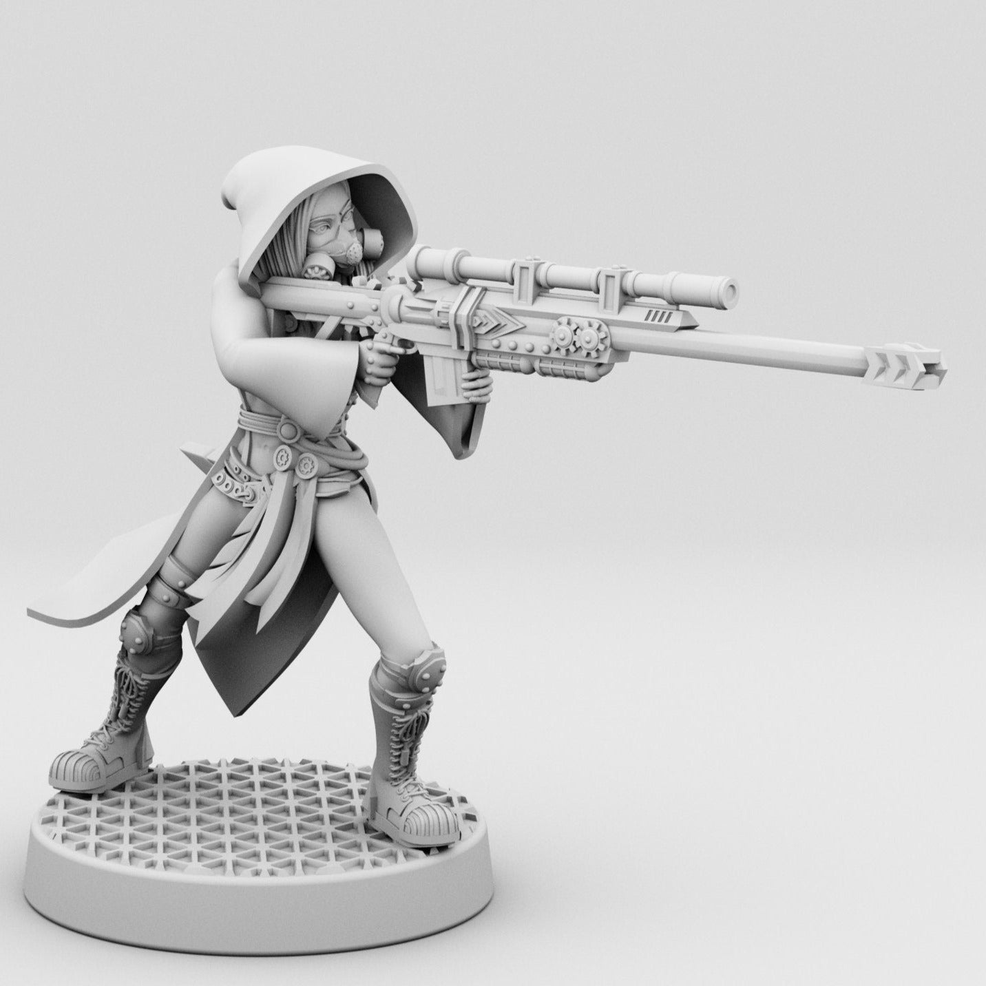 Aurora faction | Trooper Squad | Trooper 8 | 3D Printed | Figurine | Feathr0z