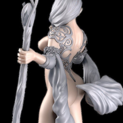 Kickstarter Estrella the Sorceress – NSFW 3D Printed – Fanart – Unpainted