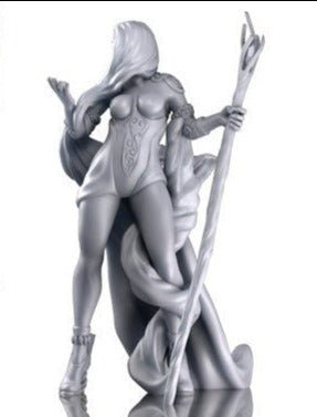 Kickstarter Estrella the Sorceress – NSFW 3D Printed – Fanart – Unpainted