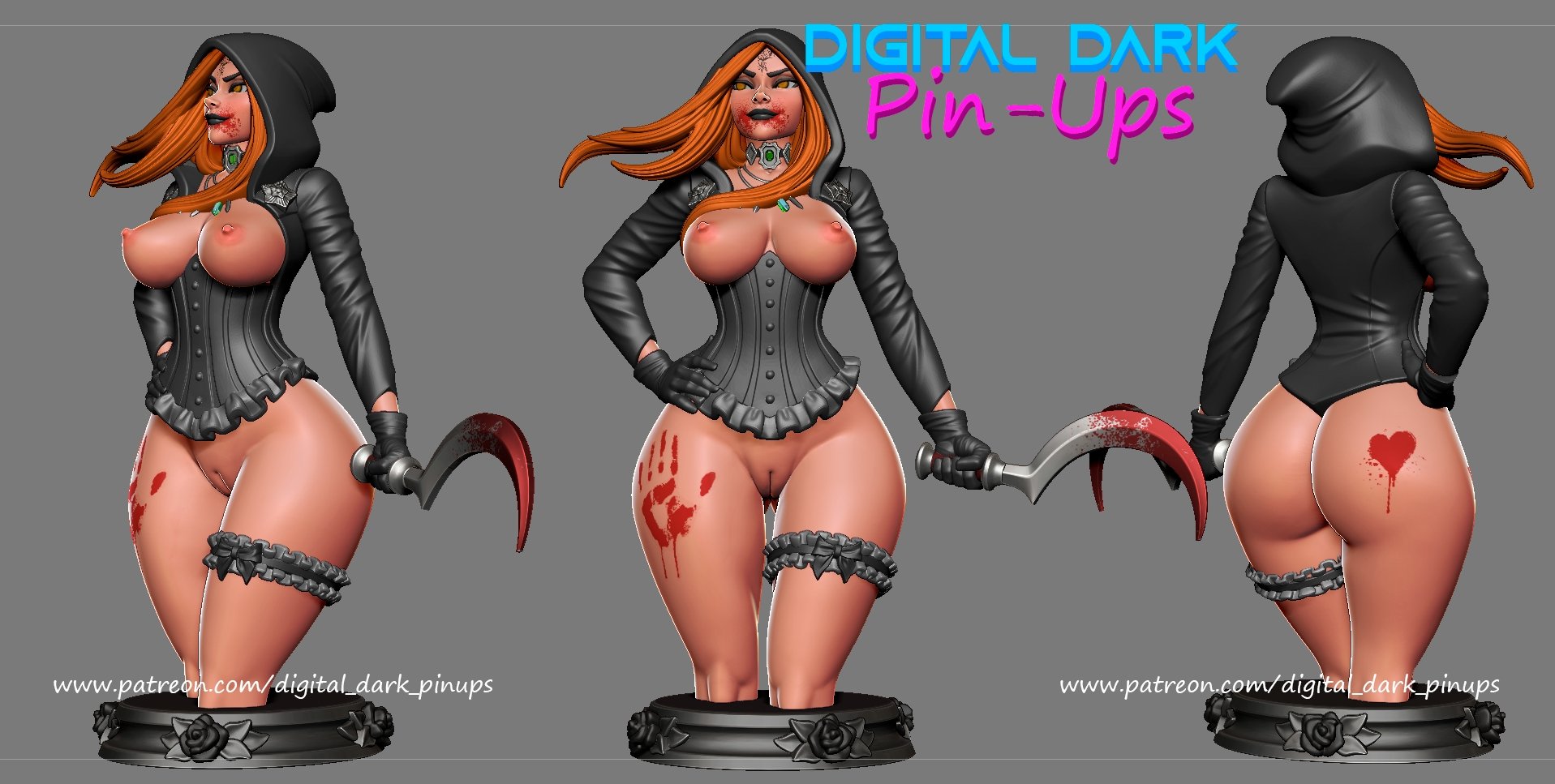 Lady Alcina Dimitrescu Cassandra Daniela Bela Resident Evil – NSFW 3D Printed – Figurine