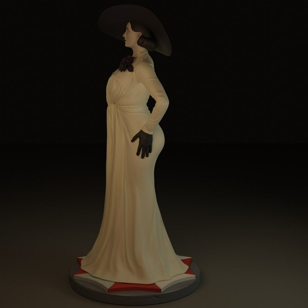 LADY DIMITRESCU 3D Printed Miniature | Fun Art | Figurine by Uroboros3D