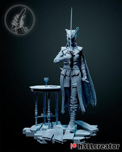 Lady Maria 3D printed miniatures figurines collectibles and scale models UNPAINTED Fun Art by h3LL creator
