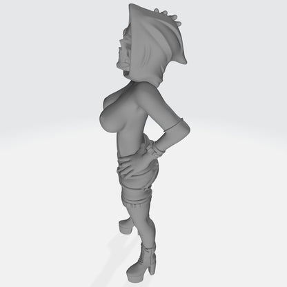 Lady Skeletor – NSFW 3D Printed – Fanart – DIY Kit – Unpainted