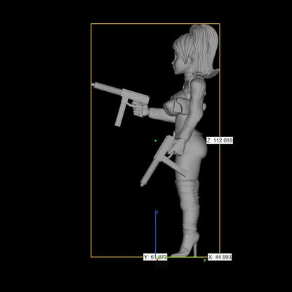 Lana Kane | Archer | NSFW 3D Printed | Fun Art | Unpainted | Version | Figurine