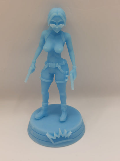 Lara Croft 3D Printed NSFW Figurine Collectable Fun Art Unpainted by EmpireFigures