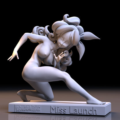 Launch NSFW 3D Printed Fanart Unpainted Miniature