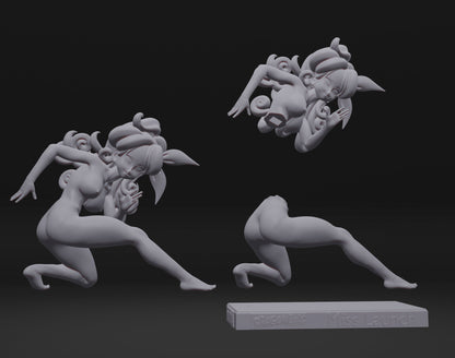 Launch NSFW 3D Printed Fanart Unpainted Miniature