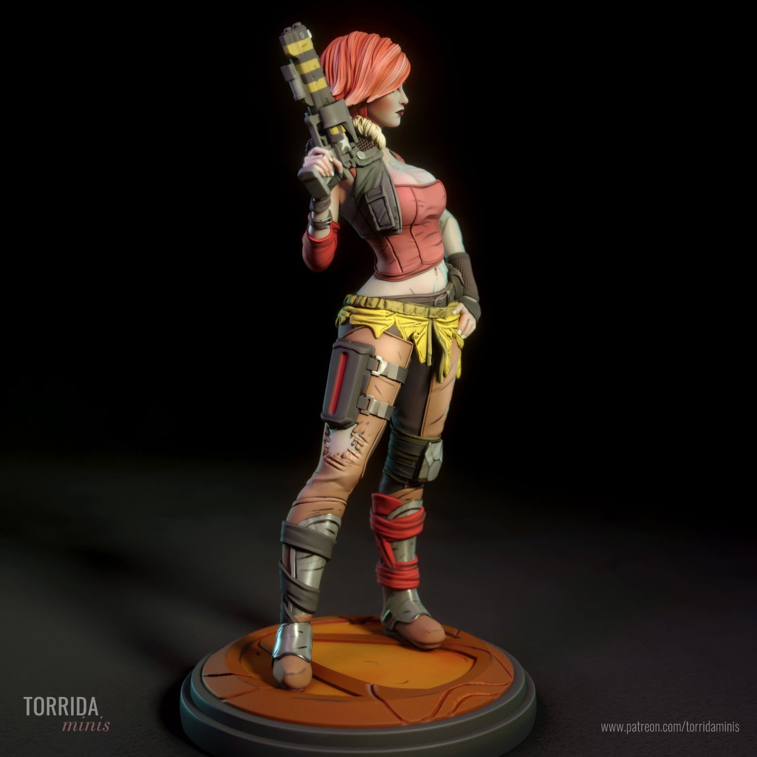 Lilith 3d Printed miniature FanArt by Torrida Minis Scaled Collectables Statues & Figurines